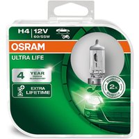 OSRAM Glühlampe, Fernscheinwerfer H4 64193ULT-HCB  VW,AUDI,MERCEDES-BENZ,Polo Schrägheck (6R1, 6C1) von Osram