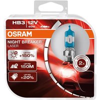 OSRAM Glühlampe, Fernscheinwerfer NIGHT BREAKER® LASER HB3 9005NL-HCB  VW,AUDI,MERCEDES-BENZ,Phaeton (3D1, 3D2, 3D3, 3D4, 3D6, 3D7, 3D8, 3D9) von Osram