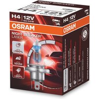 OSRAM Glühlampe, Fernscheinwerfer NIGHT BREAKER® LASER next generation H4 64193NL  VW,AUDI,MERCEDES-BENZ von Osram