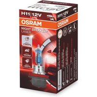 OSRAM Glühlampe, Fernscheinwerfer NIGHT BREAKER® LASER next generation H11 64211NL  VW,AUDI,MERCEDES-BENZ,Golf V Schrägheck (1K1),TOURAN (1T1, 1T2) von Osram