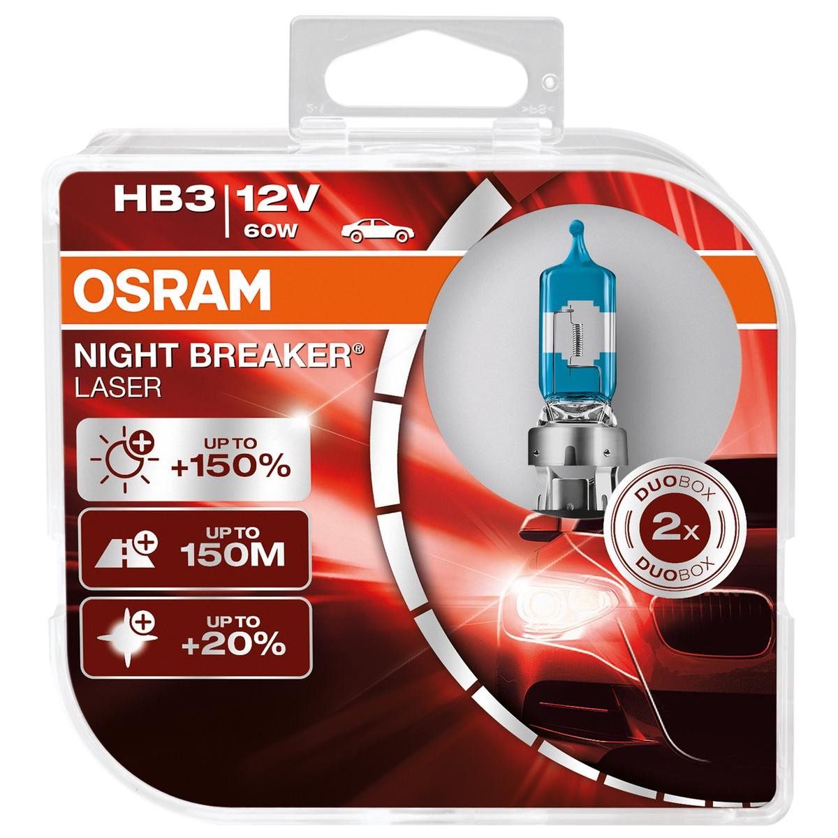 OSRAM Glühlampe, Fernscheinwerfer VW,AUDI,MERCEDES-BENZ 9005NL-HCB von Osram