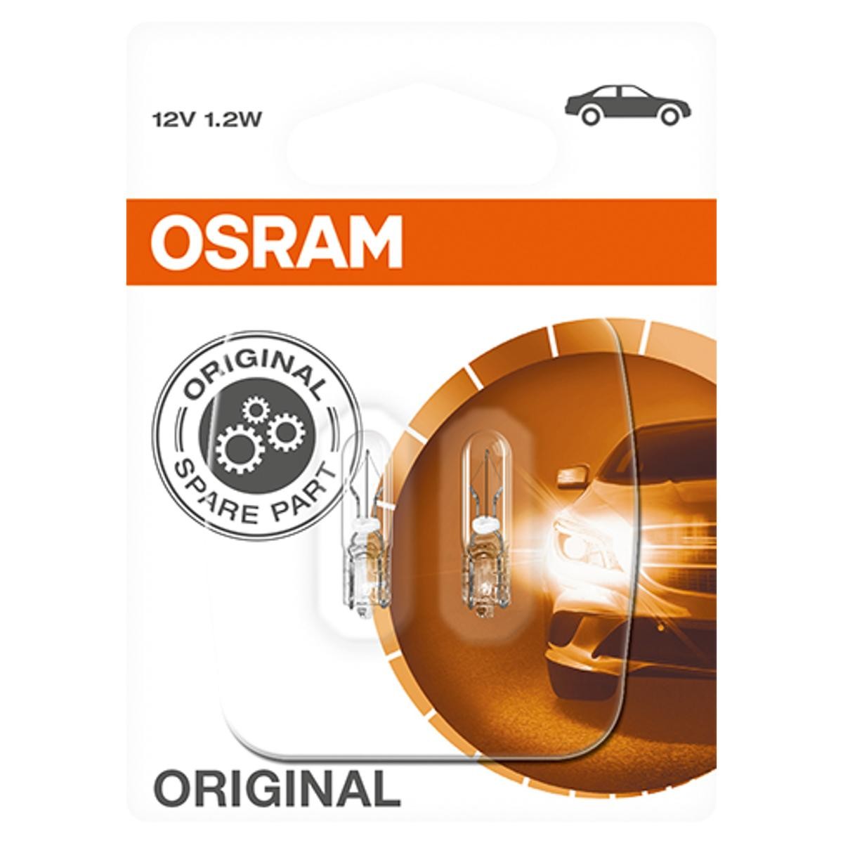 OSRAM Glühlampe, Innenraumleuchte VOLVO,ISUZU,ALPINA 2721-02B von Osram