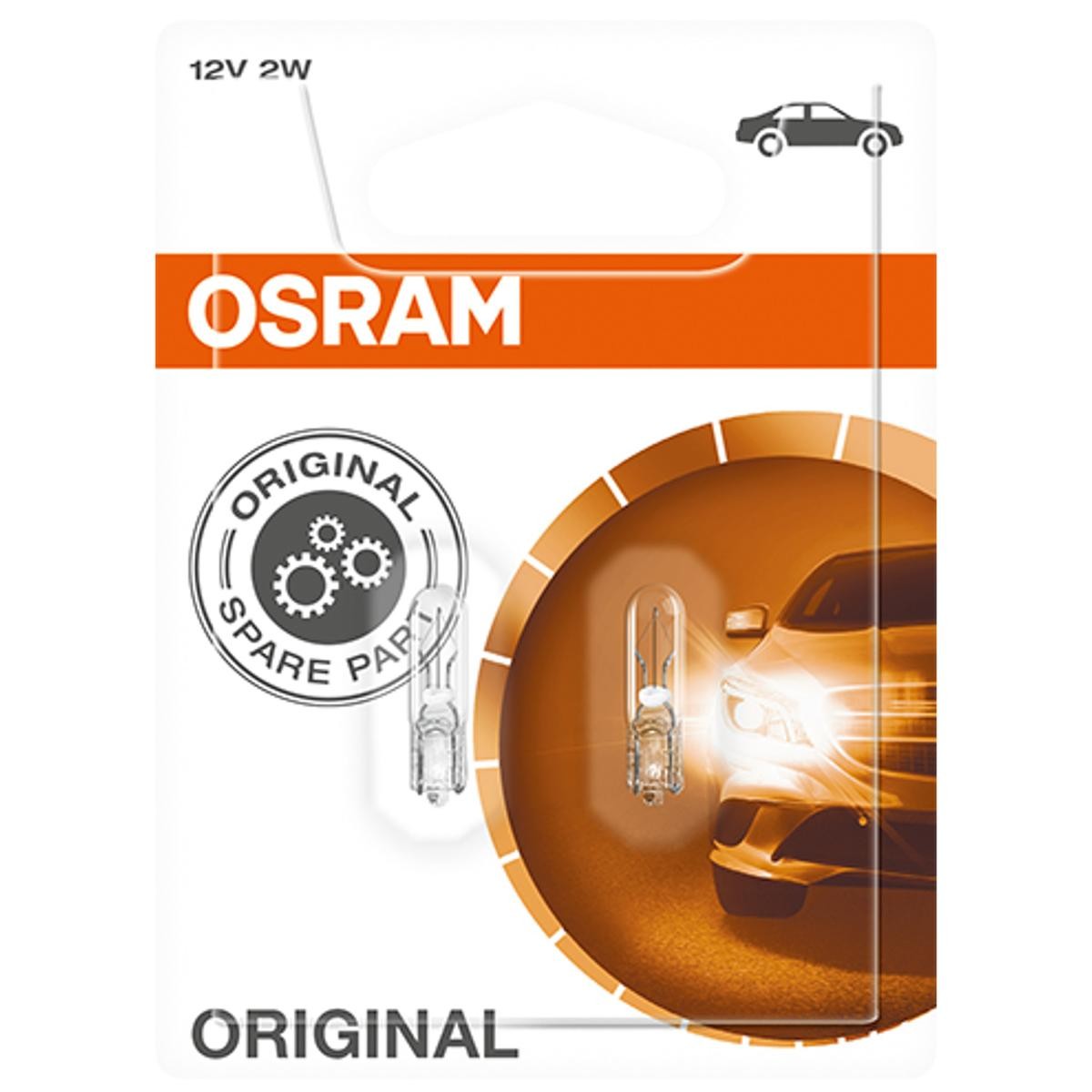OSRAM Glühlampe, Instrumentenbeleuchtung VOLVO 2722-02B OSRAM Glühlampe, Instrumentenbeleuchtung VOLVO 2722-02B von Osram