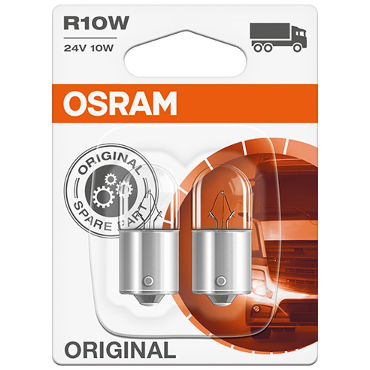 OSRAM Glühlampe, Kennzeichenleuchte VW,MERCEDES-BENZ,VOLVO 5637-02B von Osram