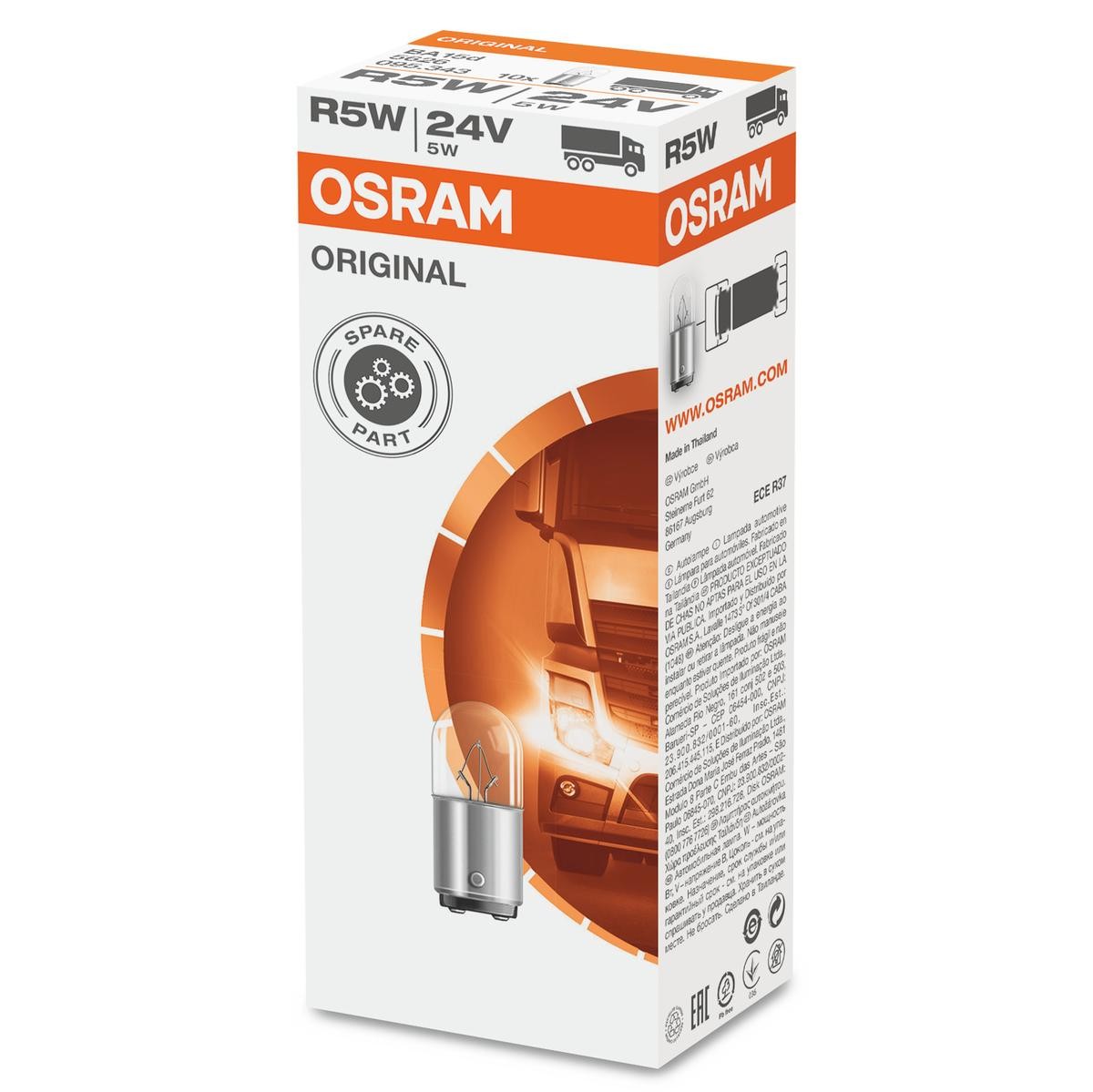 OSRAM Glühlampe, Schlußleuchte 5626 OSRAM Glühlampe, Schlußleuchte 5626 von Osram