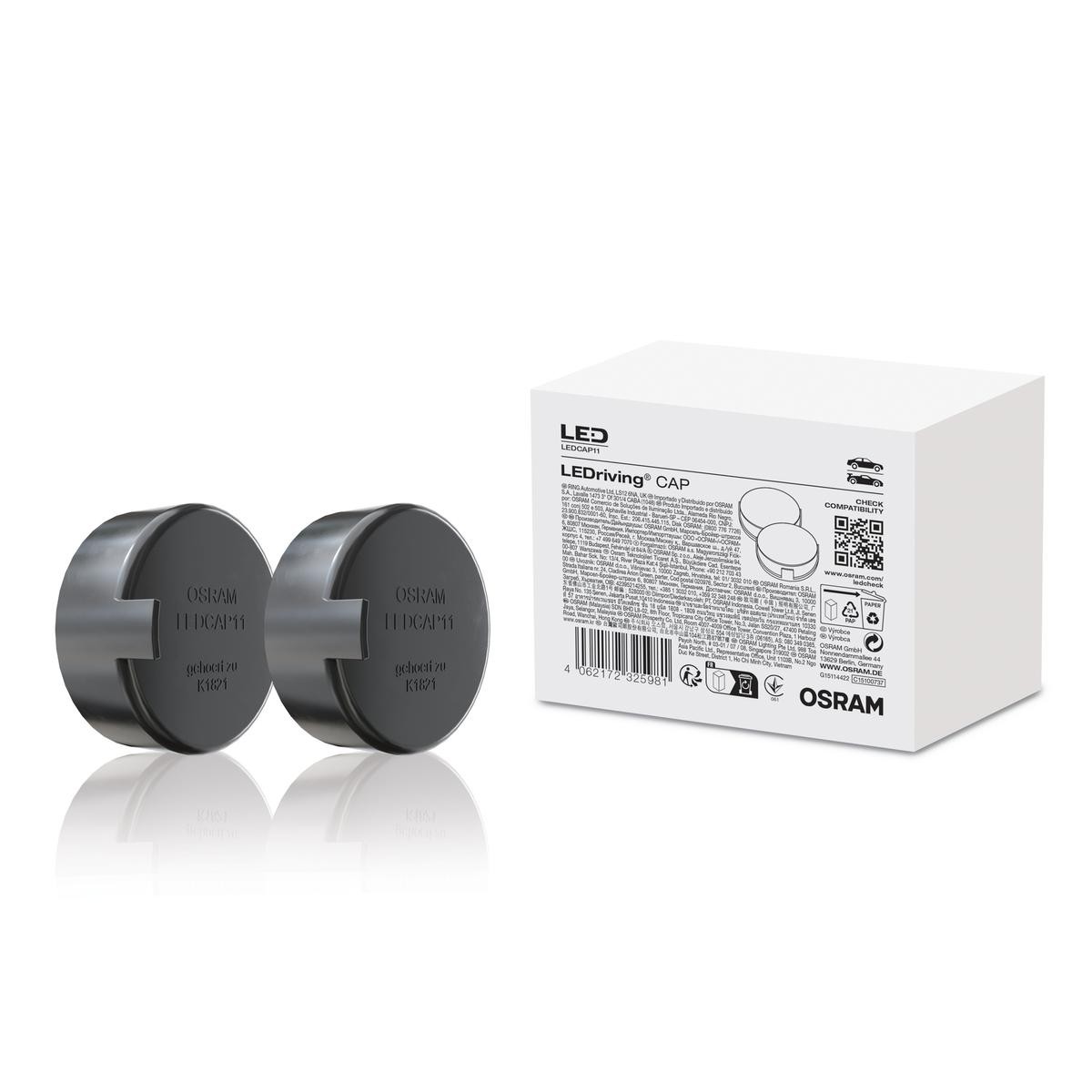 OSRAM Kappe, Hauptscheinwerfer LEDCAP11 OSRAM Kappe, Hauptscheinwerfer LEDCAP11 von Osram