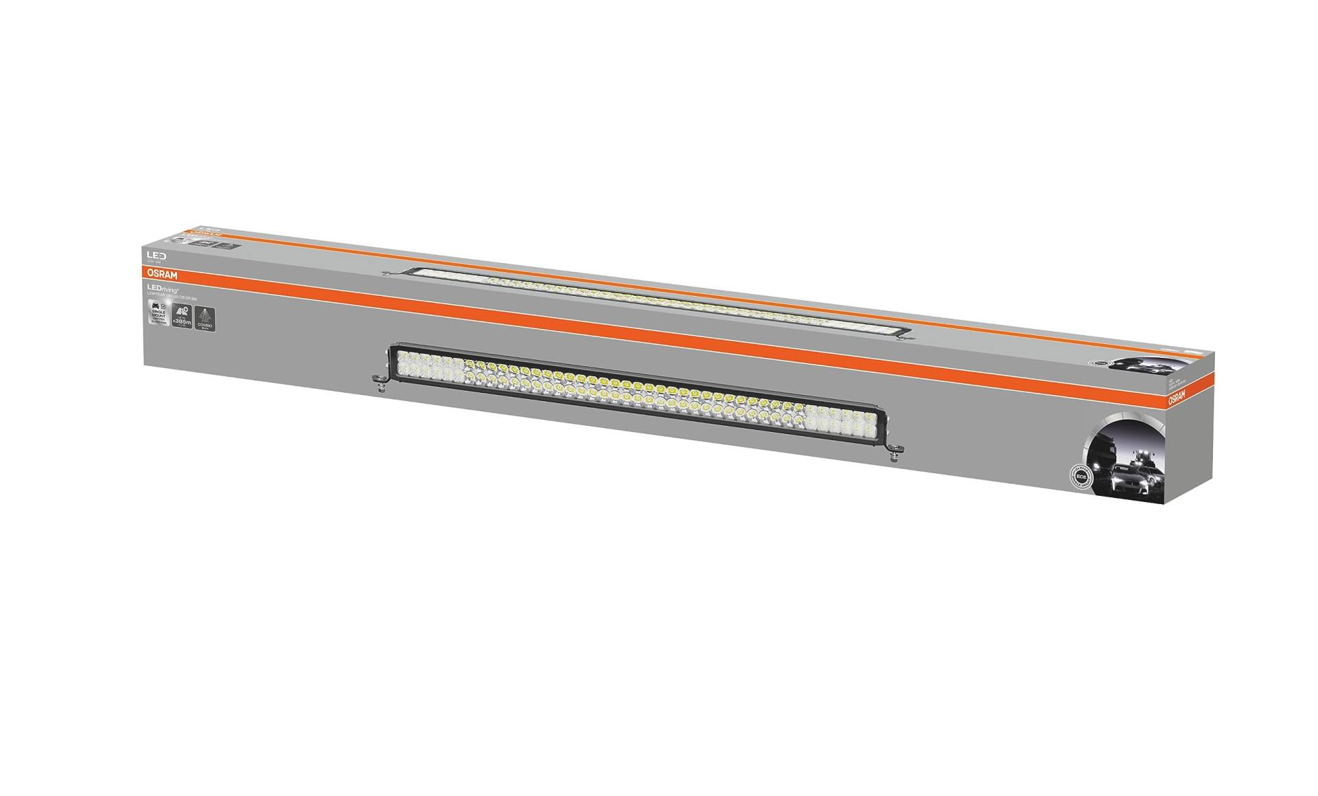 OSRAM LEDriving® Lightbar VX1000-CB DR SM, LED Zusatzscheinwerfer für Nah- und Fernlicht, combo, 6000K, 10100lm, Lichtstrahl bis zu 385m, 12V/24V, ECE Zulassung von Osram