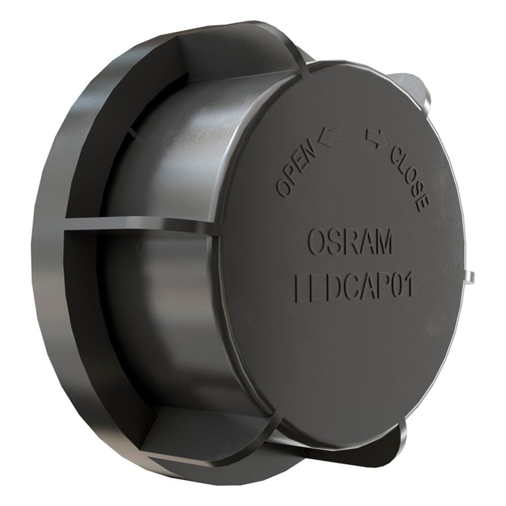 OSRAM LEDriving CAP für NIGHT BREAKER H7-LED; LEDCAP01; Ersatz für Originalscheinwerferkappen (Lieferumfang: 2 Kappen) von Osram