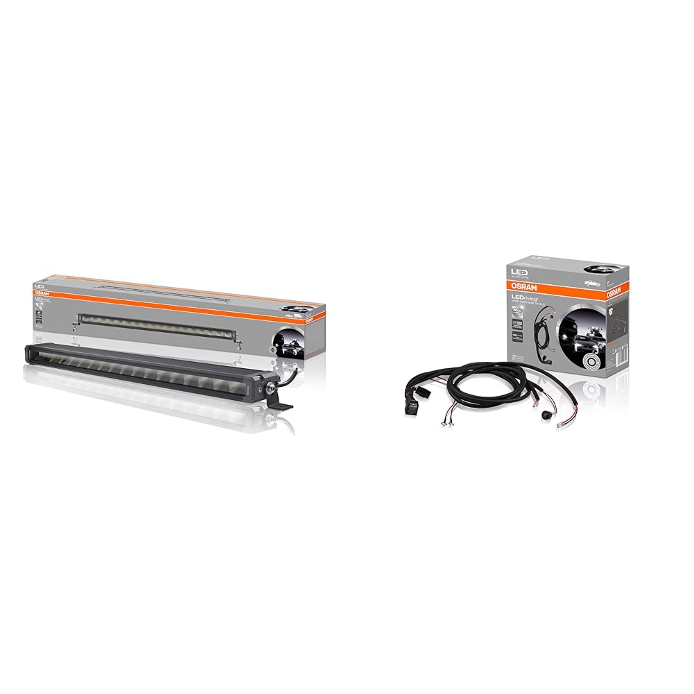 OSRAM LEDriving LIGHTBAR VX500-SP, LED Zusatzscheinwerfer für Fernlicht & Wire Harness AX 2LS, Kabelbaum für KFZ Lichtleisten OSRAM LEDriving LIGHTBAR VX500-SP, LED Zusatzscheinwerfer für Fernlicht & Wire Harness AX 2LS, Kabelbaum für KFZ Lichtleisten von Osram