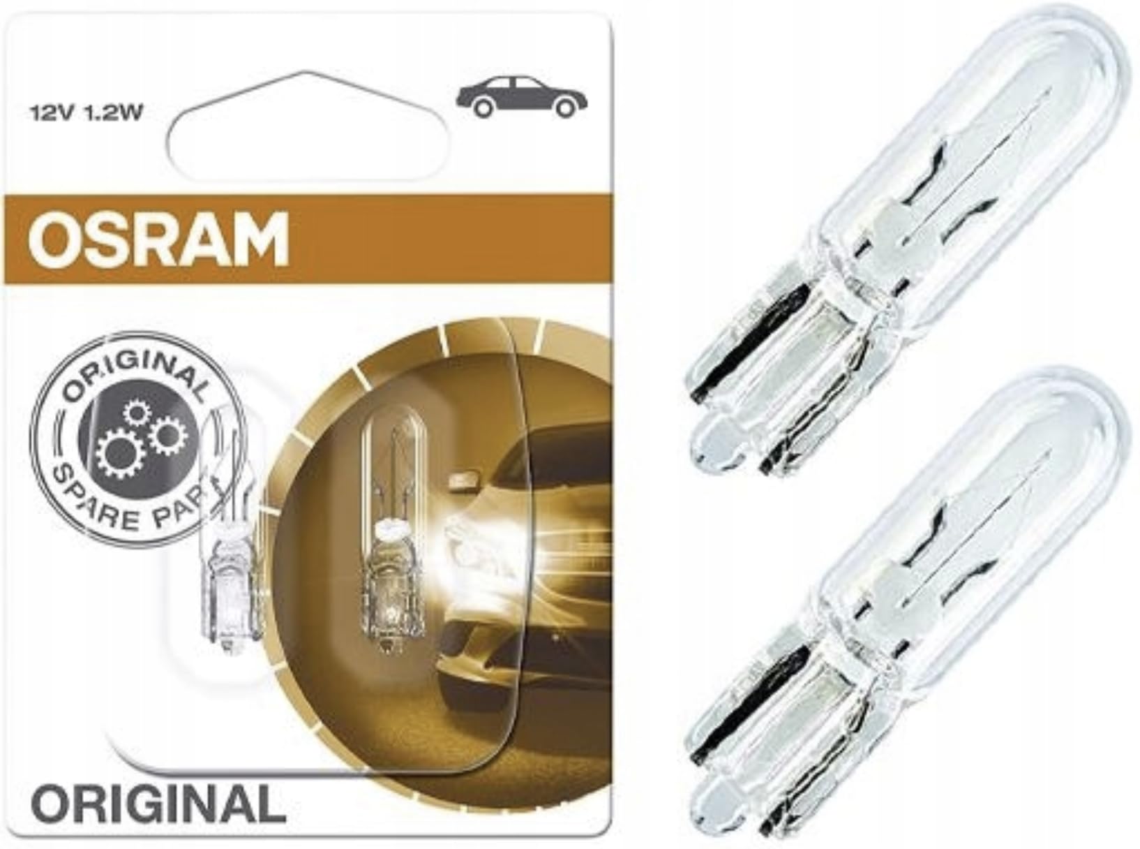 OSRAM 2721-02B Glühlampe, Anzahl 2 von Osram