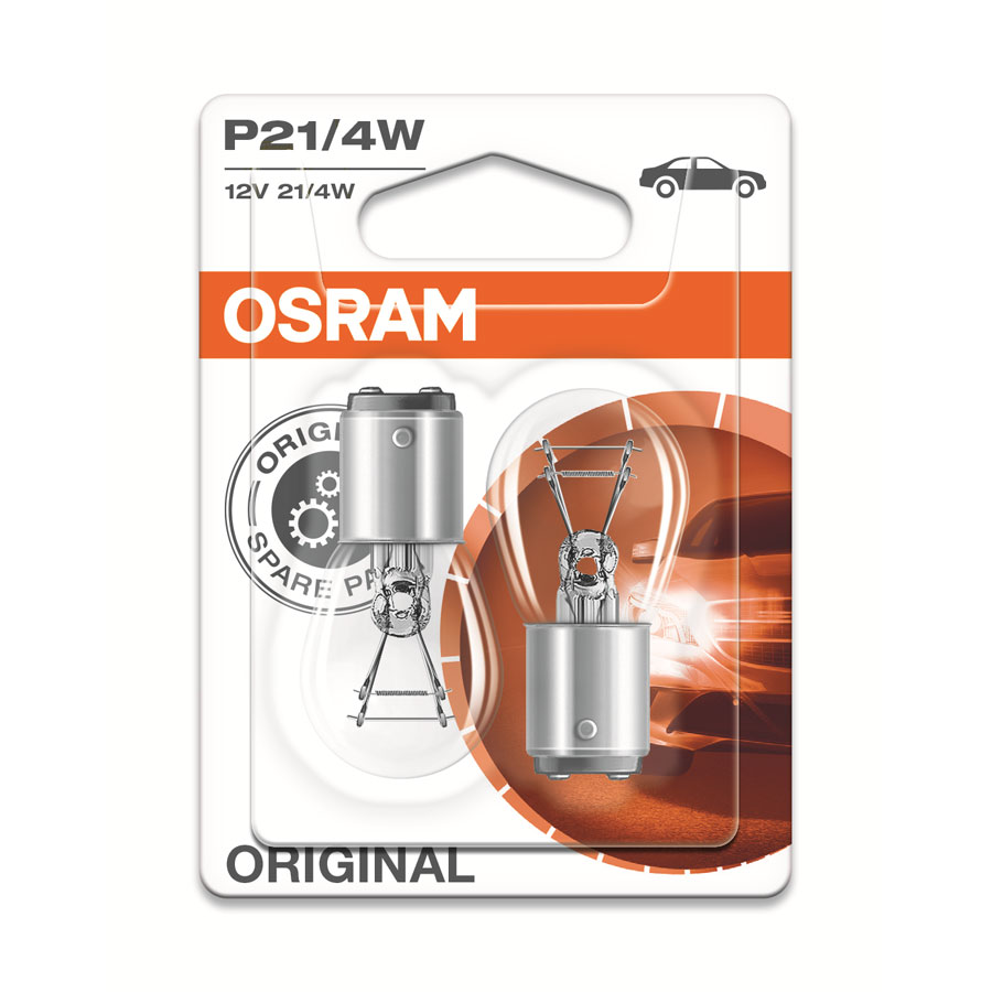 OSRAM P21/4W Glühlampe, 2 Stück von Osram