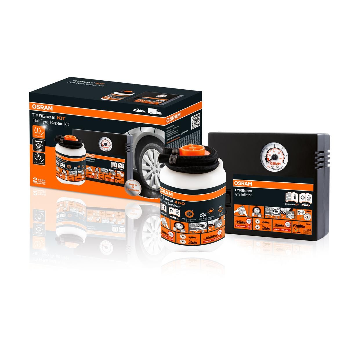 OSRAM Reifenpannenset OTSK4 Reifenreparatur OSRAM Reifenpannenset OTSK4 Reifenreparatur von Osram