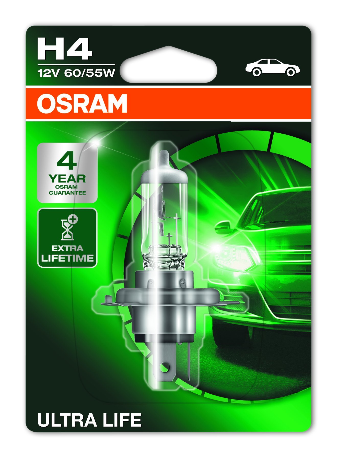 OSRAM 64193ULT-01B Scheinwerferlampe, 60/55 W von Osram