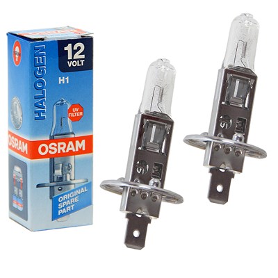 Osram 2x H1 ORIGINAL LINE 12V 55W Faltschachtel [Hersteller-Nr. 64150] für Ford, Kia, Opel von Osram