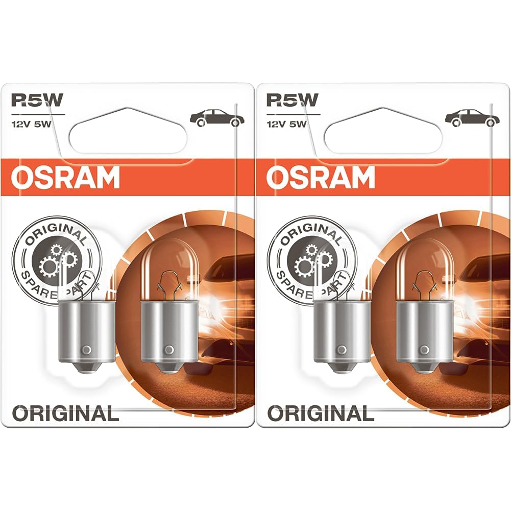 Osram 5007-02B Glühlampe, Double Blister, Anzahl 2 (Packung mit 2) von Osram