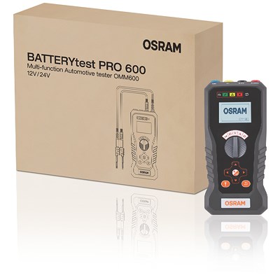 Osram BATTERYtest PRO 600 Multi-function Automotive Tester [Hersteller-Nr. OMM600] von Osram