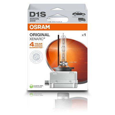 Osram D1S ORIGINAL Xenarc [Hersteller-Nr. 66140-1HB] für Abarth, Alfa Romeo, Alpina, Audi, BMW, Chevrolet, Chrysler, Citroën, Dodge, Ds, Fiat, Ford, H von Osram