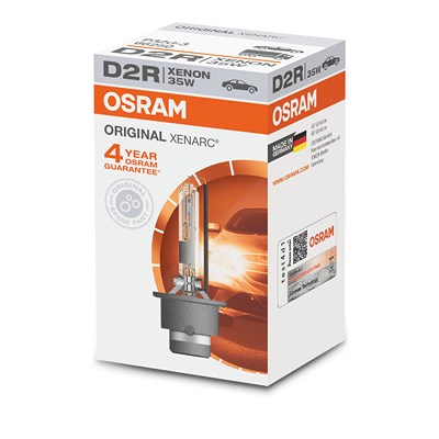 Osram D2R XENARC ORIGINAL Faltschachtel [Hersteller-Nr. 66250] für Audi, Citroën, Fiat, Honda, Lexus, Mercedes-Benz, Mini, Mitsubishi, Nissan, Renault von Osram