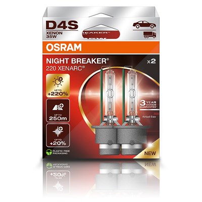 Osram D4S NIGHT BREAKER LASER XENARC GEN2 - DuoBox [Hersteller-Nr. 66440XN2-2HB] von Osram