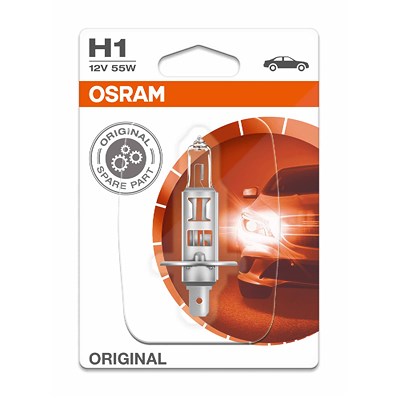 Osram H1 ORIGINAL LINE 12V Einzel-Blister [Hersteller-Nr. 64150-01B] für Ford, Kia, Opel, Renault von Osram