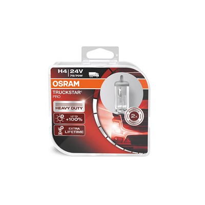 Osram H4 TRUCKSTAR® PRO (Next Gen) Glühlampe Duobox [Hersteller-Nr. 64196TSP-HCB] für Iveco, Mercedes-Benz von Osram