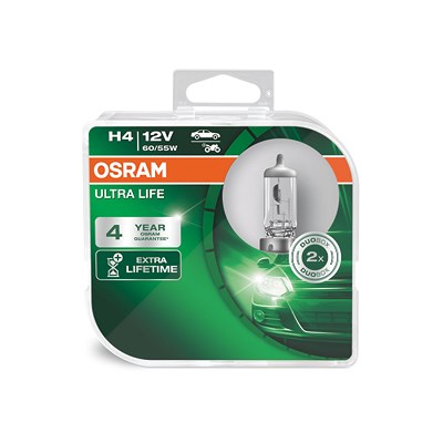 Osram H4 ULTRA LIFE Duo Box [Hersteller-Nr. 64193ULT-HCB] von Osram