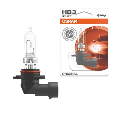 Osram HB3 Original Line Faltschachtel [Hersteller-Nr. 9005] für Alfa Romeo, Alpina, Audi, BMW, Cadillac, Chevrolet, Chrysler, Citroën, Daihatsu, Dodge von Osram