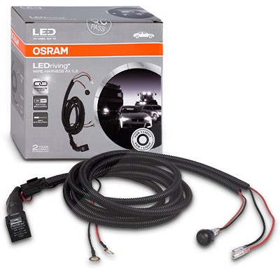Osram LEDriving Anschlusskabel WIRE HARNESSAX 1LS [Hersteller-Nr. LEDDLACC101] von Osram