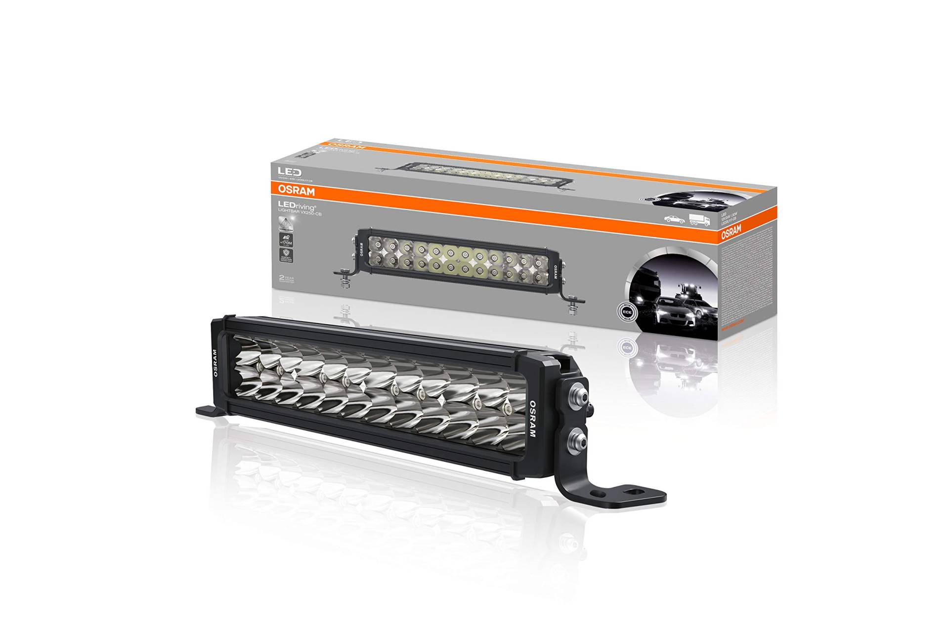 OSRAM LEDriving LIGHTBAR VX250-CB, LED Zusatzscheinwerfer für Nah- und Fernlicht, Combo, 2100 Lumen, Lichtstrahl bis zu 170 m, LED Arbeitsscheinwerfer, ECE Zulassung OSRAM LEDriving LIGHTBAR VX250-CB, LED Zusatzscheinwerfer für Nah- und Fernlicht, Combo, 2100 Lumen, Lichtstrahl bis zu 170 m, LED Arbeitsscheinwerfer, ECE Zulassung von Osram