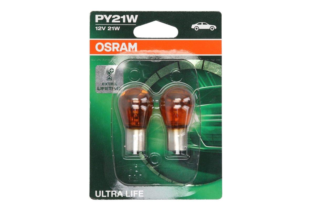 Osram Leuchtmittel Typ PY21W 12V 21W Ultra Life von Osram