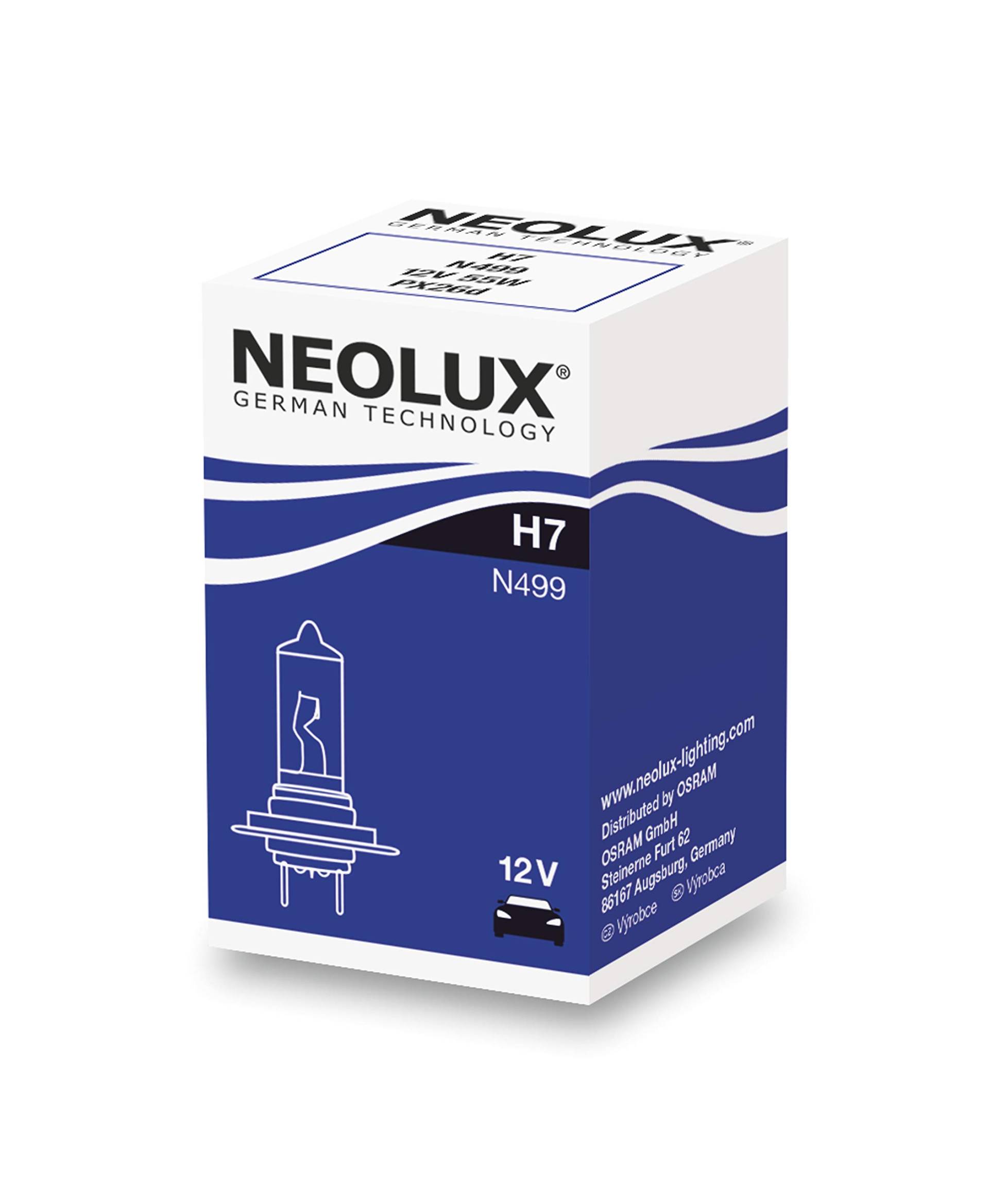 Osram H7 12V 55W PX26d 1st. Neolux von NEOLUX