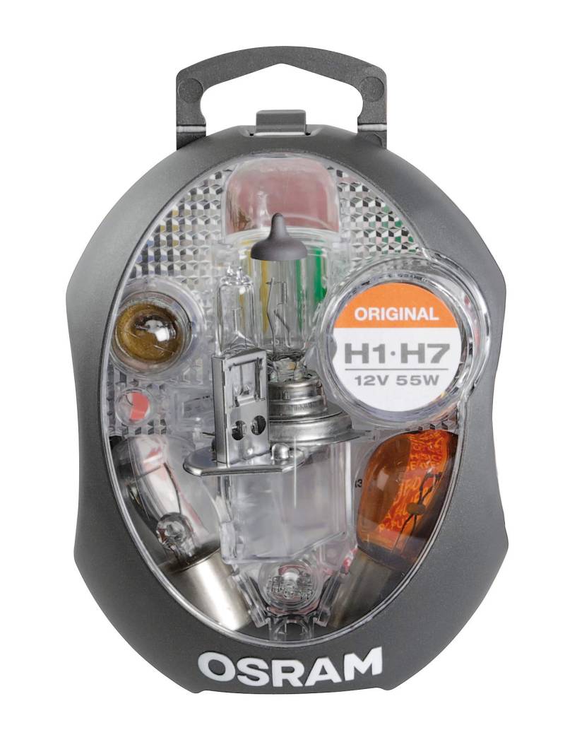 Osram CLK H1/H7 Original Ersatzlampenbox, Halogen-Scheinwerferlampen und Signallampen von Osram