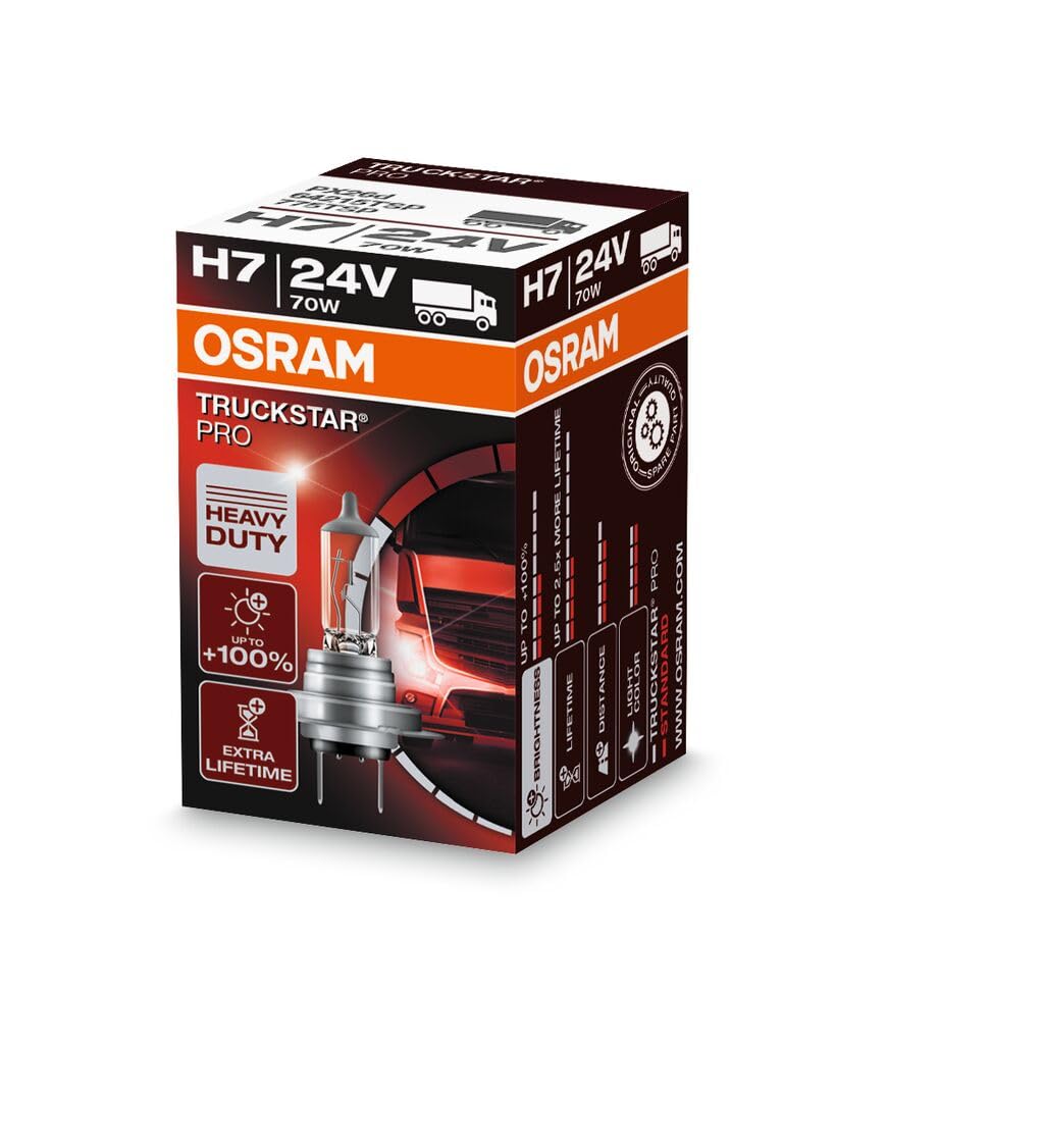 Osram TRUCKSTAR Pro H7, 64215TSP, 24V, 1er Faltschachtel von Osram