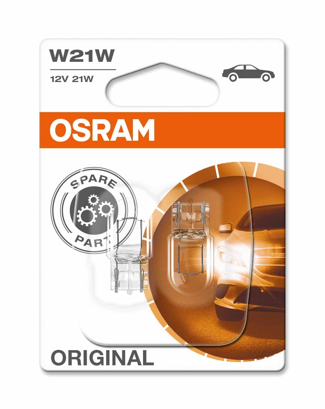 Osram W21W Lampen Autolampen 21W 7505-02B von Osram