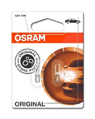 Osram W2x4.6d Original Line Glühalmep Doppelblister [Hersteller-Nr. 2722-02B] für Volvo von Osram