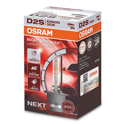 Osram XENARC NIGHT BREAKER LASER D2S - NEXT GEN - Faltschachtel [Hersteller-Nr. 66240XNN] von Osram