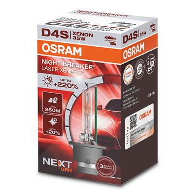 Osram XENARC NIGHT BREAKER LASER D4S - NEXT GEN - Faltschachtel [Hersteller-Nr. 66440XNN] von Osram
