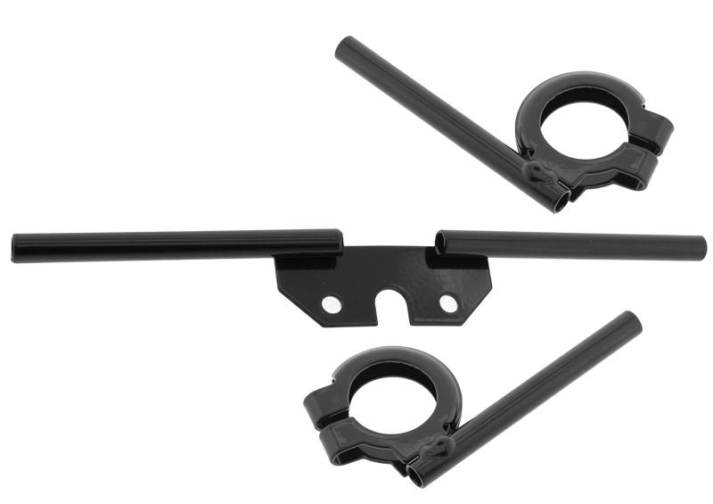 Ost2rad Blinkerhalter Set vorn und hinten, Schwarz, LED, Kunststoff, 25 Watt, für Motorrad, S50, S51, S70 u. a. von Ost2rad