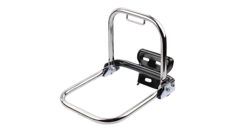 Gepäckträger Chrom mit schwarzem Schutzblechhalter für Simson* S50, S51, S70 von OstOase GmbH