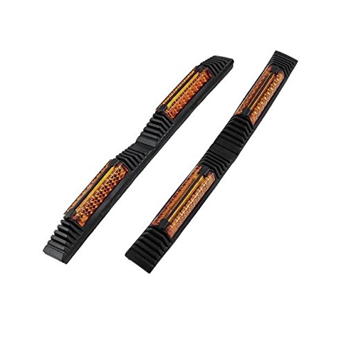 Car Door Guard Protectors Safety Edge Strip Reflectors Orange Bump Stopper von Other