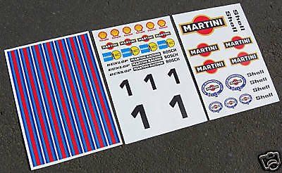 HPI BAJA 5T 1/5th RC MARTINI sticker aufkleber FG MCD HPI BAJA 5T 1/5th RC MARTINI sticker aufkleber FG MCD von Other