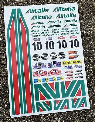 RC Alitalia sticker aufkleber 1/18 losi mini xray 18th von Other