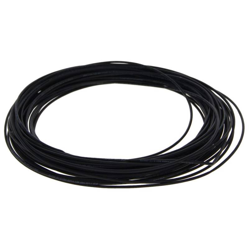 Othmro 1 x Schrumpfschlauch, 0,8 mm Innendurchmesser, 10 m schwarz, 2:1 Verhältnis, VW-1 schwer entflammbar von Othmro