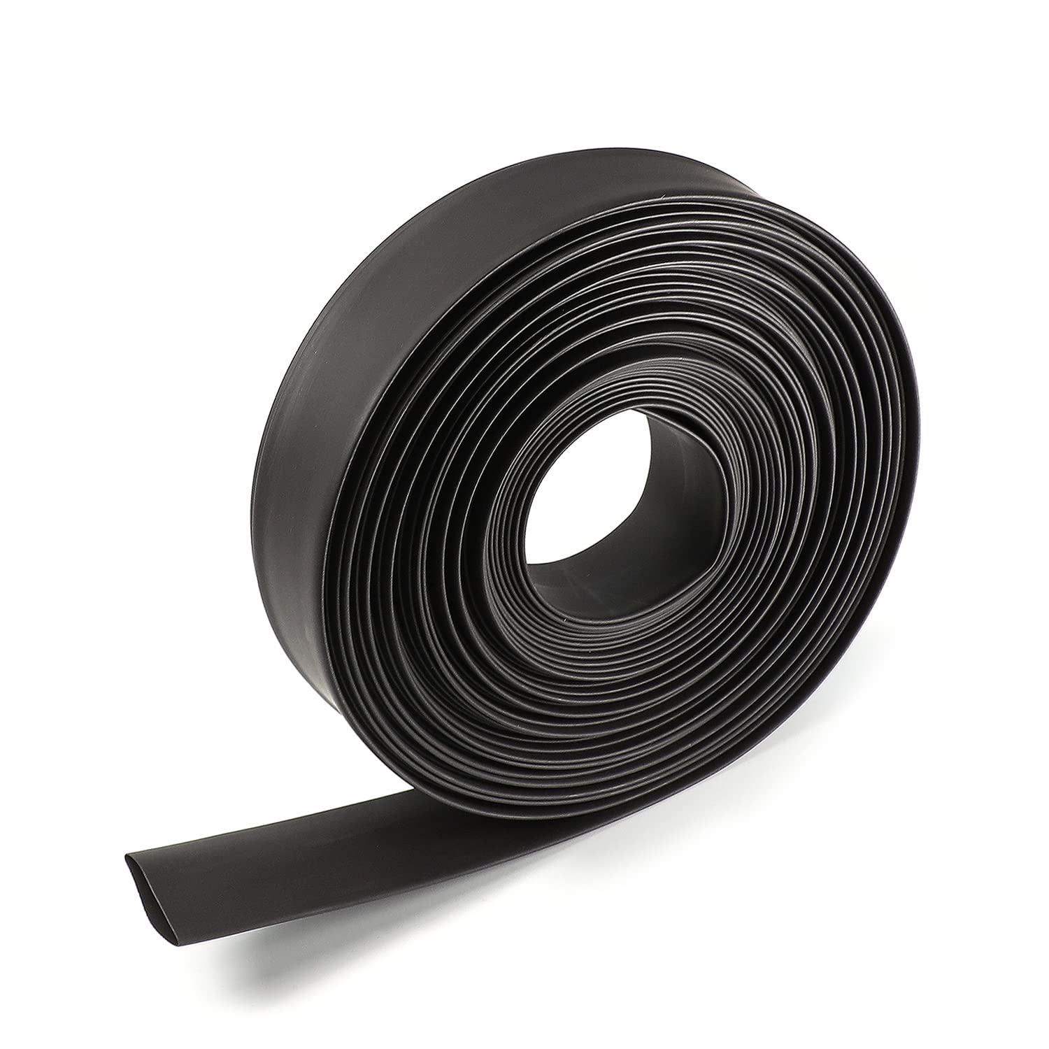 Othmro Polyethylen-Schrumpfschlauch, 16 mm Durchmesser, 10 m Länge, 2:1, elektrischer Isolierschlauch, Draht-Schlauch, schwarz, 1 Stück Othmro Polyethylen-Schrumpfschlauch, 16 mm Durchmesser, 10 m Länge, 2:1, elektrischer Isolierschlauch, Draht-Schlauch, schwarz, 1 Stück von Othmro