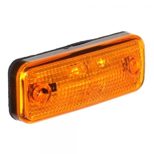 Old-Harvest 1 LED Begrenzungsleuchte 12V 24V Markierung Umriß Positionsleuchte Oange Anhänger Trailer Neu von Old-Harvest