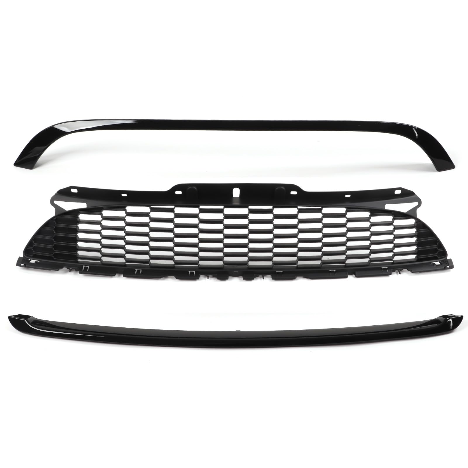 Fronthaubengitter-Einfassungsabdeckung, Mini Cooper Autozubehör, Glänzend Schwarz, Fronthaubengitter-Formrahmenverkleidung, Außen-Upgrade, Für Mini R55 R56 R57 R58 R59 Zubehör Fronthaubengitter-Einfassungsabdeckung, Mini Cooper Autozubehör, Glänzend Schwarz, Fronthaubengitter-Formrahmenverkleidung, Außen-Upgrade, Für Mini R55 R56 R57 R58 R59 Zubehör von Otufan