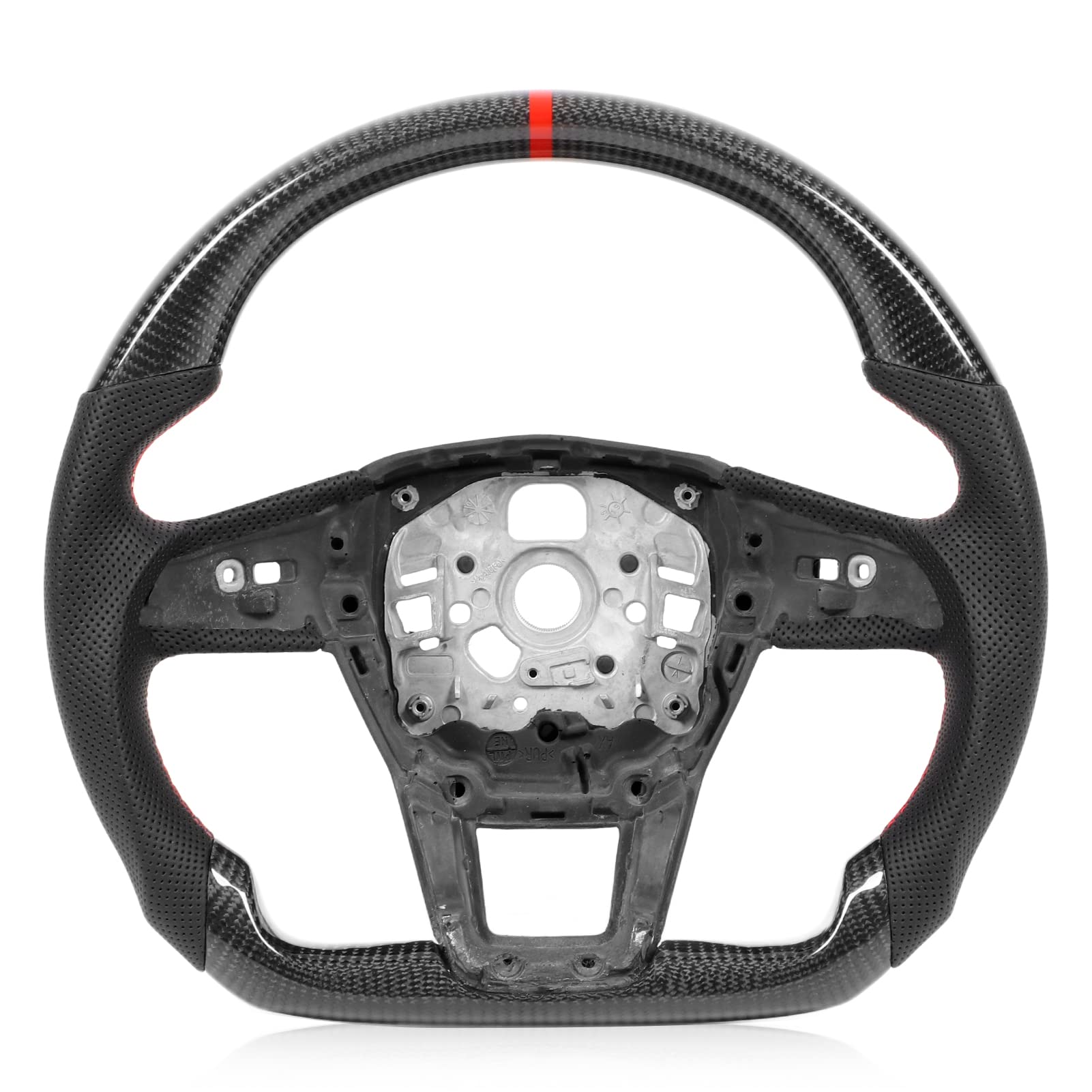Für RS7 C8 Kohlefaser-Lenkrad, Mit Perforiertem Nappaleder Und Handgenähten Auto-Innenausstattung Faelift Upgrade-Zubehör Ersatz Für A6 S6 RS6 A7 S7 RS7 C8 2019–2023 Für RS7 C8 Kohlefaser-Lenkrad, Mit Perforiertem Nappaleder Und Handgenähten Auto-Innenausstattung Faelift Upgrade-Zubehör Ersatz Für A6 S6 RS6 A7 S7 RS7 C8 2019–2023 von Otufan