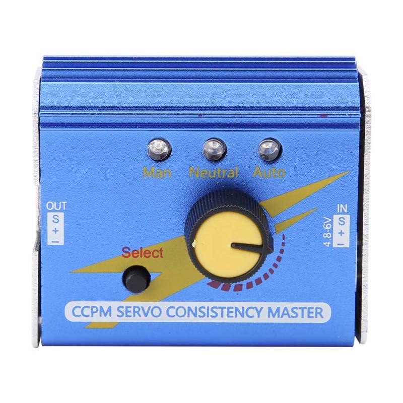 3CH ESC Servo Tester CCPM Konsistenz Master Checker Tester mit 3 Mode Indicator DC 4.8-6V für RC Flugzeuge & Hubschrauber Autos von Oumefar