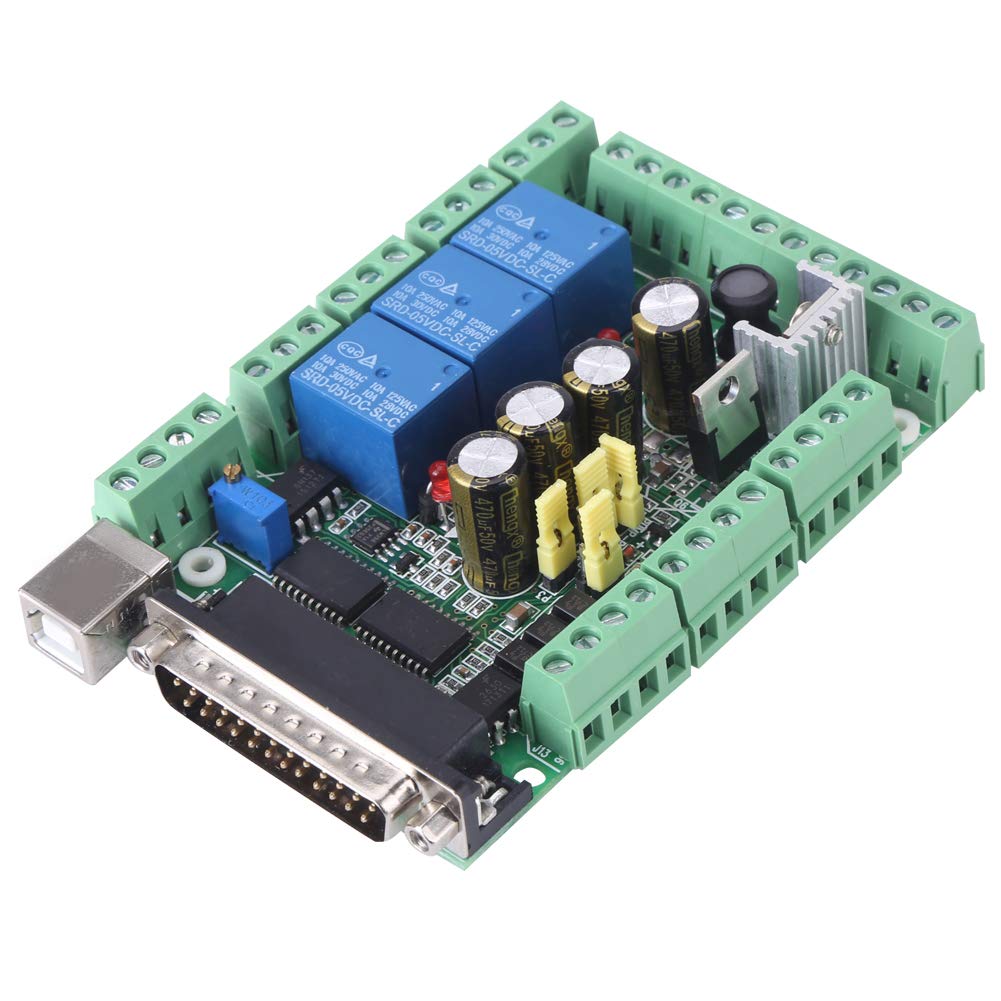 Oumefar CNC-Steuerkarte Breakout Board-Modul Hochgeschwindigkeits-Chip CNC-Graviermaschine Breakout Board-Controller für CNC-Graviermaschine Oumefar CNC-Steuerkarte Breakout Board-Modul Hochgeschwindigkeits-Chip CNC-Graviermaschine Breakout Board-Controller für CNC-Graviermaschine von Oumefar