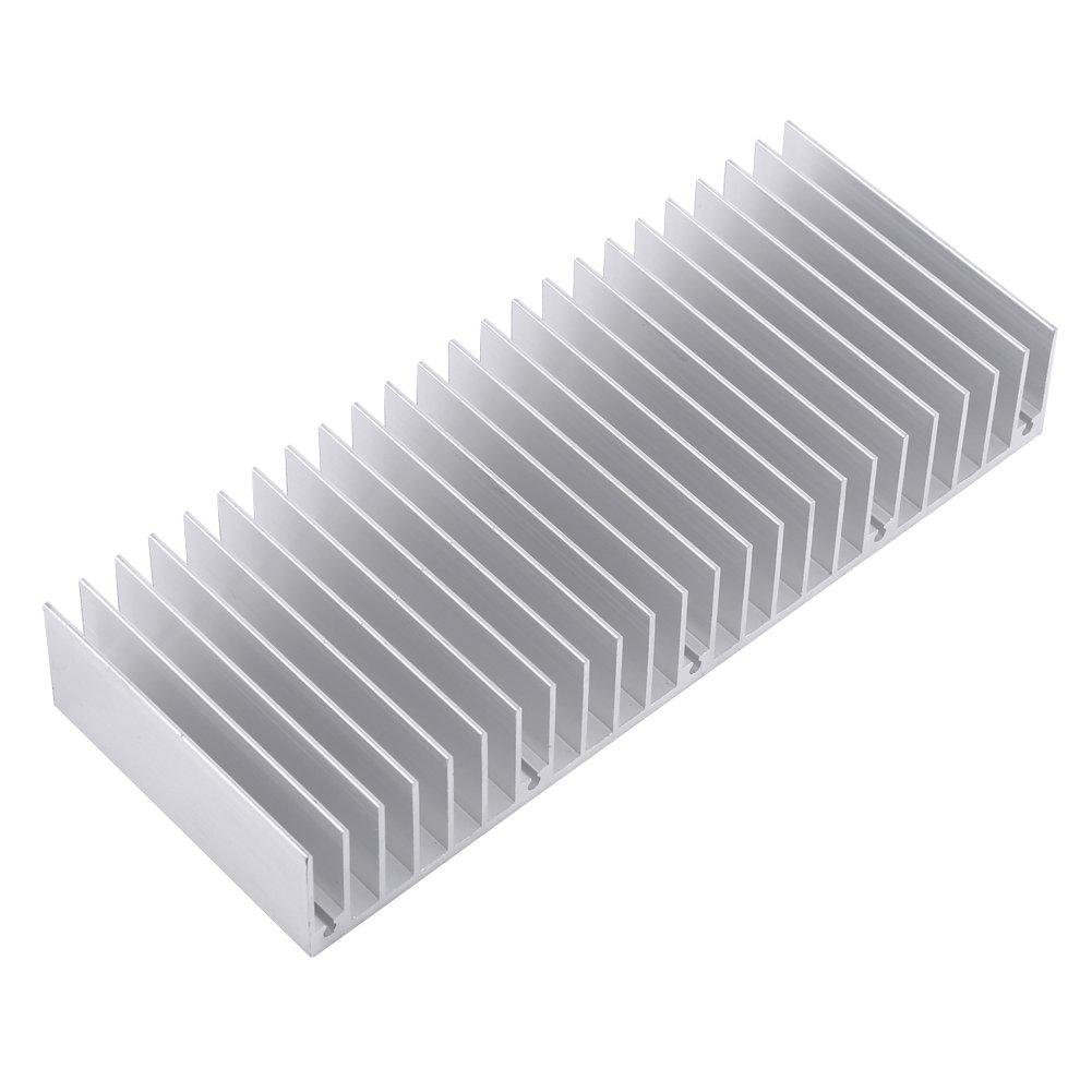 Kühlkörper für Aluminiumkühlkörper Kühlkörper mit 24 Zähnen Kühlkörper 15 x 5,9 x 2,5 cm (5,9 x 2,32 x 0,98 Zoll) von Oumefar